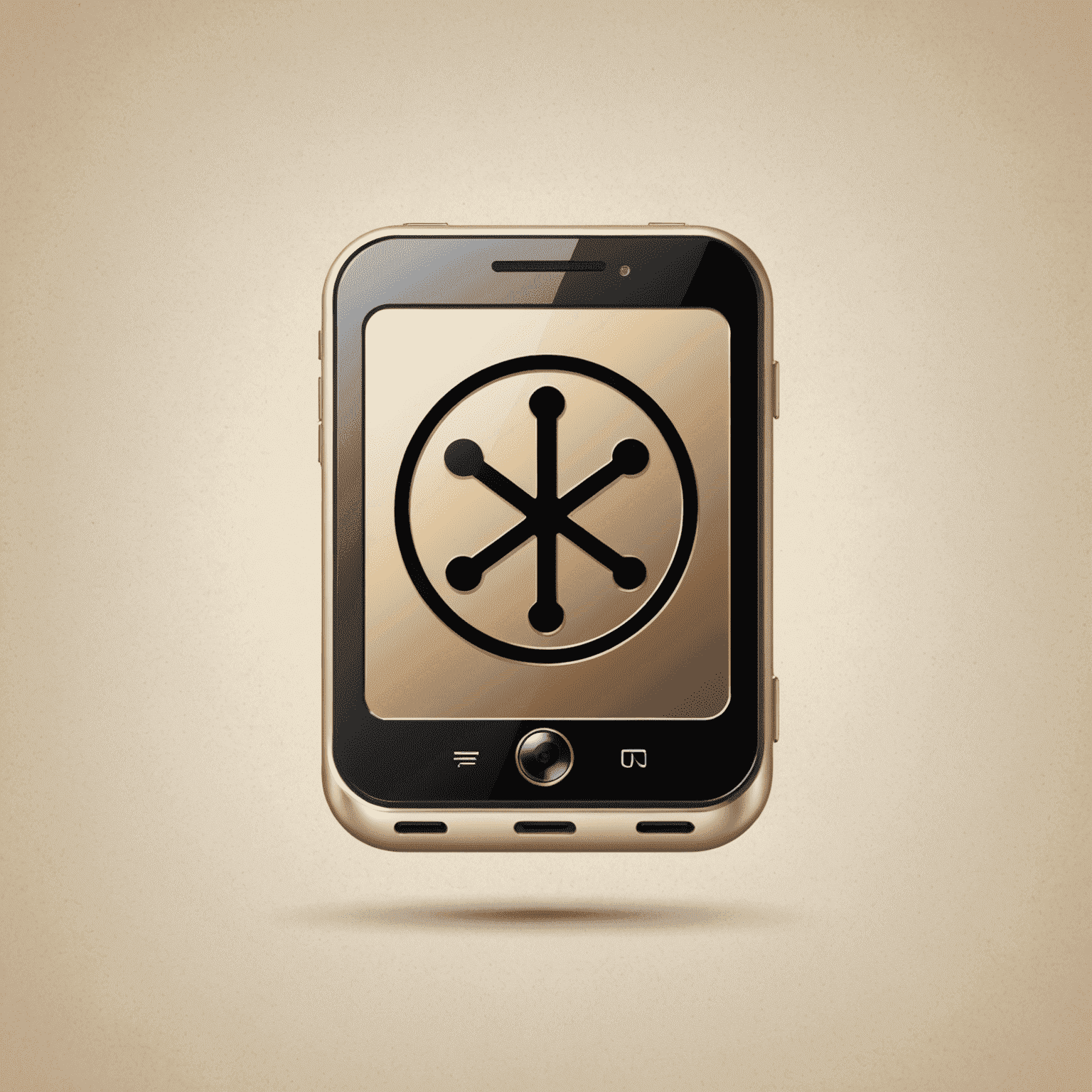 mobipola logo - stylized text with a mobile phone icon